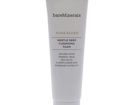 bareMinerals Pure Plush Gentle Deep Cleansing Foam 4.2 oz Cleanser Online Hot Sale