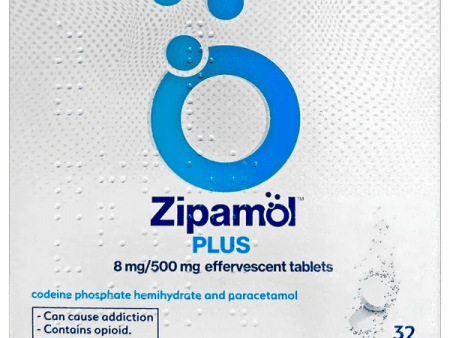 Zipamol Plus Co-codamol Effervescent Tablets Pack of 32 For Cheap