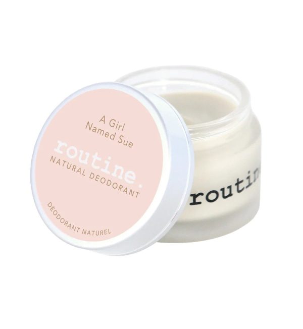 Routine Natural Deodorant Jar - A Girl Named Sue For Discount