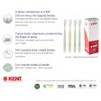 [KENT] Finest Soft Toothbrush Pack of 6 - Micro Thin Bristles, Anti-bacterial, BPA Free for Sensitive Gums and Teeth Fashion