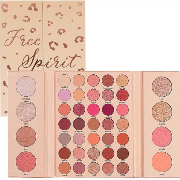 Free Spirit Eyeshadow and Face Palette For Discount