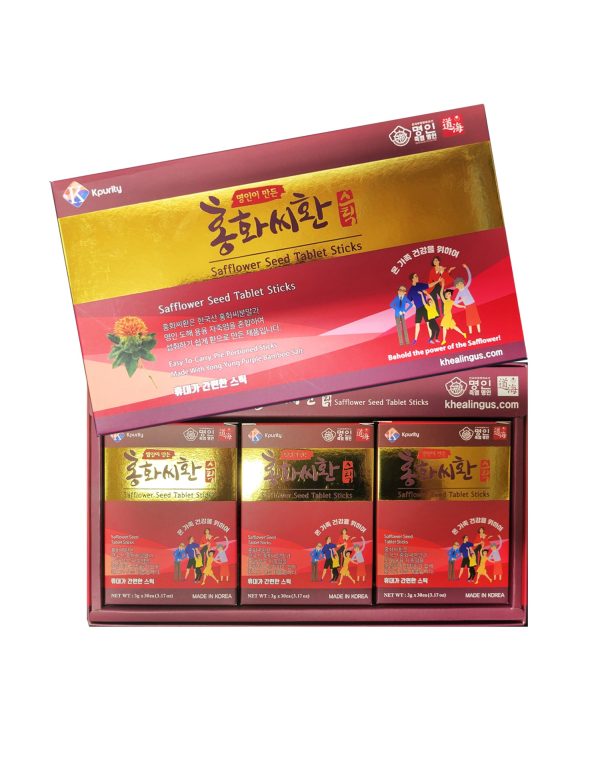 Safflower Seed Tablet Stick 3g (90ea) For Sale