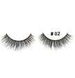 #02 HD Matte Black 3D Faux Mink Lashes Cheap