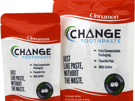 Change Toothpaste - Tablets - Cinnamon Discount