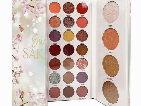 Sweet Sakura Eyeshadow and Face Palette Supply