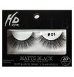 #01 HD Matte Black 3D Faux Mink Lashes Supply