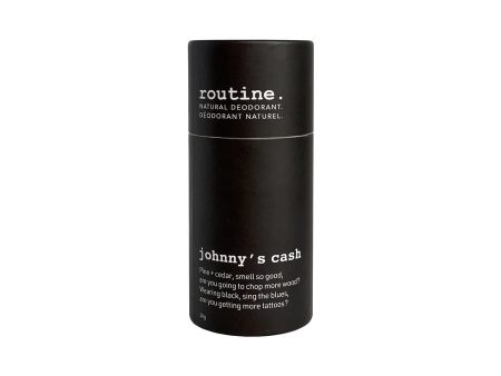 Routine Deodorant Stick - Johnny s Cash Hot on Sale