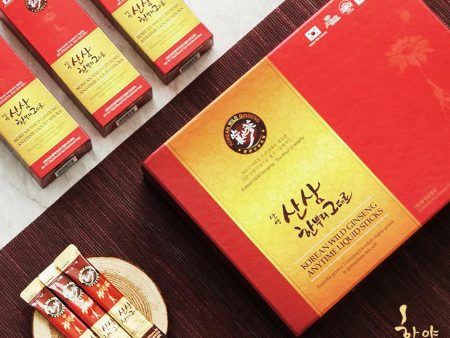 Wild Ginseng Anytime Liquid Sticks 30ea   Hamyang Korean Wild Ginseng (30 x 12g) on Sale