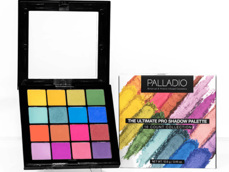 Color Crush - Ultimate 16 Count Pro Shadow Palette For Discount