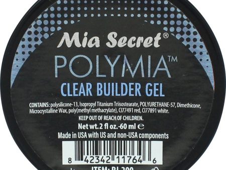 Clear Polymia Builder Gel 2 oz. Hot on Sale