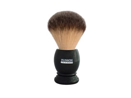 Plisson 1808 Anthracite Gray Access Shaving Brush with Blonde Synthetic Fibers Online now