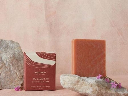 Aloe + Rose Clay Complexion Soap Hot on Sale