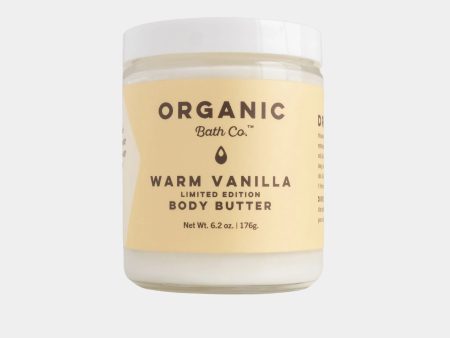 Warm Vanilla Organic Body Butter Cheap