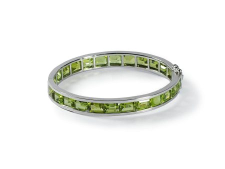 German Kabirski Fasch Peridot Bangle Online Sale