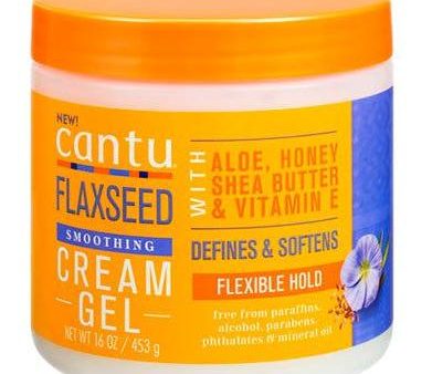 Cantu Flaxseed Smoothing Cream Gel 16oz Online now