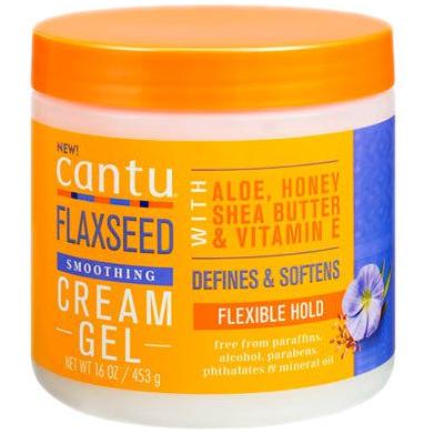 Cantu Flaxseed Smoothing Cream Gel 16oz Online now