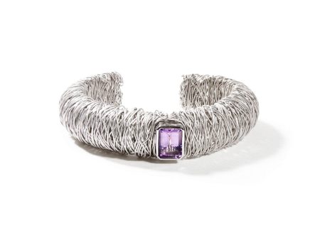 German Kabirski Cleo Amethyst Bangle Hot on Sale