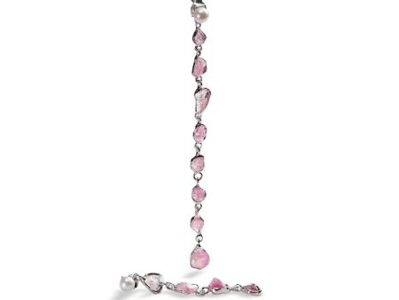 German Kabirski Curio Small Spinel Earrings (Pin&Pearl) For Sale