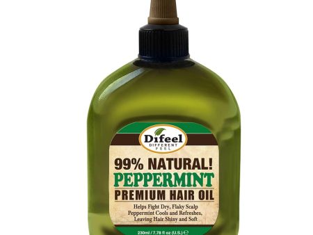 99% Natural Blend! Peppermint Premium Hair Oil For Cheap