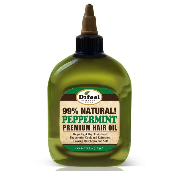 99% Natural Blend! Peppermint Premium Hair Oil For Cheap