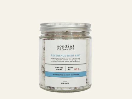 REVERENCE ORGANIC CBD BATH SALT Online now