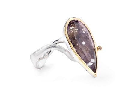 German Kabirski Afure Ametrine and Sapphire Ring Online