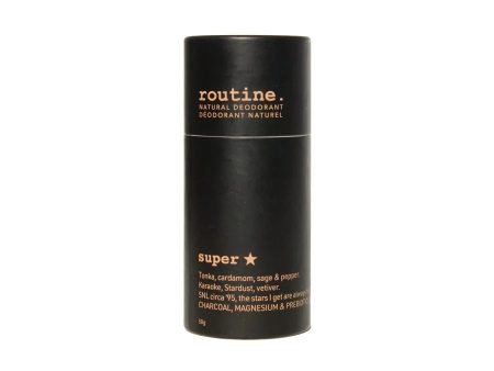 Routine Natural Deodorant Stick - Superstar on Sale