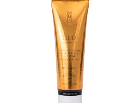 Notorious07 Triple Action Moisturizing Cream - Oud 250 ml on Sale