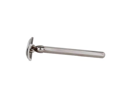 Plisson 1808 Solid Hexagonal Safety Razor with Ruthenium Finish For Cheap