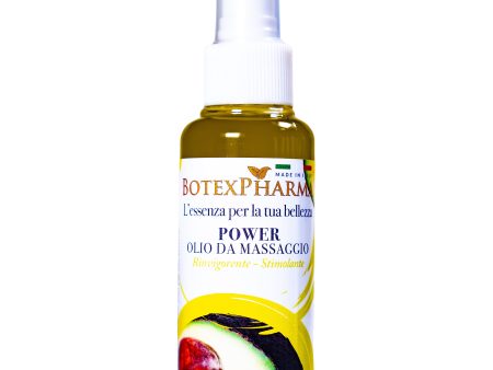 BotexPharma Massage Oil POWER Pre - Invigorating Stimulating Massage Oil 100 ml For Sale