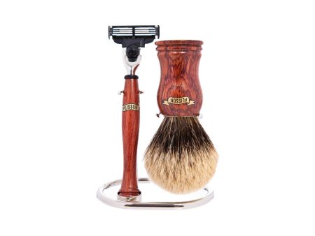 Plisson 1808 Bubinga Wooden Shaving Set Online