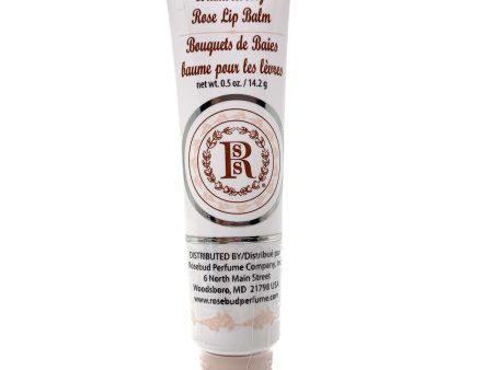 Rosebud Brambleberry Rose Lip Balm Tube 0.5 oz For Discount