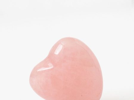 Rose Quartz Heart Reiki Crystal Fashion