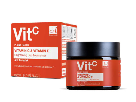 Dr. Botanicals Vitamin C 1% & Vitamin E Brightening Duo Moisturizer 2 fl oz Fashion