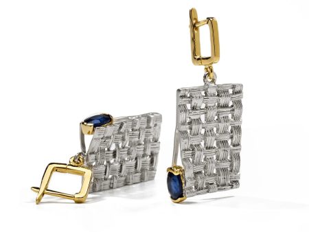 German Kabirski Accalia Sapphire Earrings on Sale