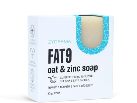 Zyderma FAT9 Oat & Zinc Complexion Soap For Discount