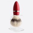 Plisson 1808 Elegance Lacquered Fibre Shaving Brush and Stand - 2 Colors Cheap