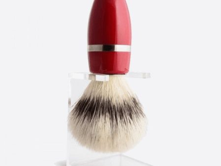 Plisson 1808 Elegance Lacquered Fibre Shaving Brush and Stand - 2 Colors Cheap