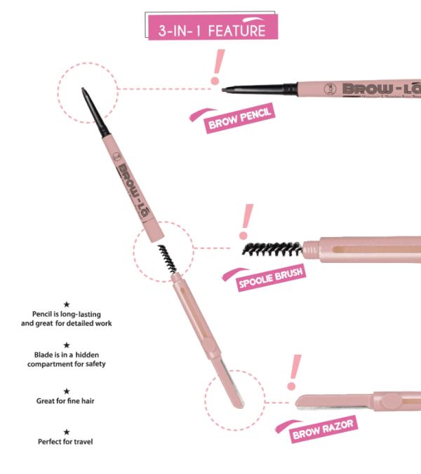 3 in 1 Mapping & Shaping Brow Pencil Sale