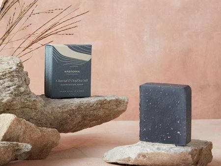 Activated Charcoal + Dead Sea Salt Complexion Soap Online Hot Sale