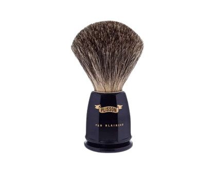 Plisson 1808 China Grey Genuine Badger Faceted Brush - 2 Colors on Sale