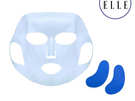 Reusable Silicone Sheet Mask Set for Face + Eyes Discount