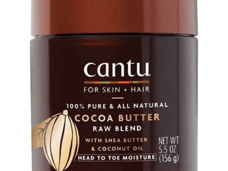 Cantu Skin Therapy Pure Cocoa Shea Oil Raw Blend 5.5oz For Sale