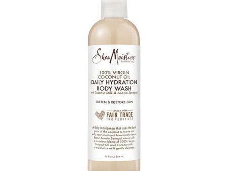 Shea Moisture Virgin Coconut Oil Body Wash 384ml For Sale