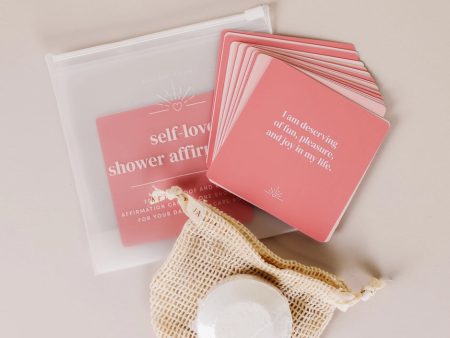 Gift Set - Self Love Shower Affirmations Online Hot Sale