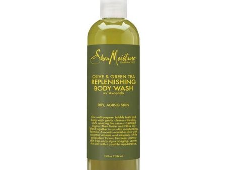 Shea Moisture Olive & Green Tea Body Wash 384ml Discount