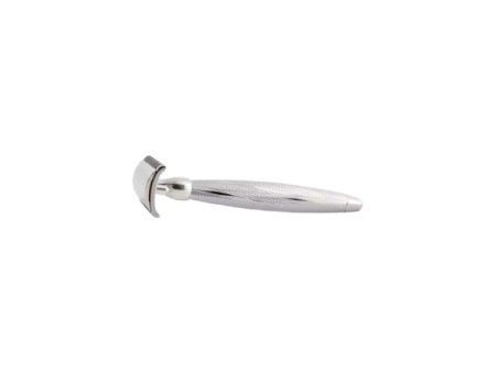 Plisson 1808 Solid Brass Spiral Safety Razor - Palladium Finish on Sale