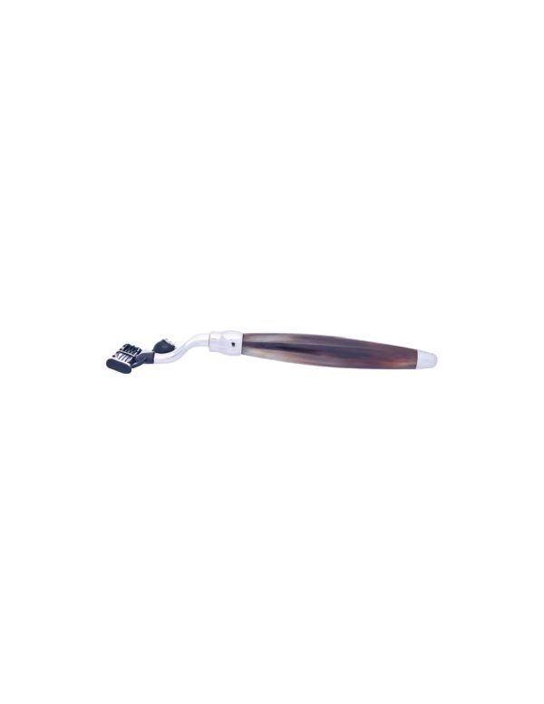 Plisson 1808 Mach3 Razor Horn and Chrome Finish For Discount