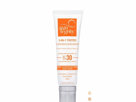 5 in 1 Tinted Sunscreen Moisturizer - FAIR on Sale