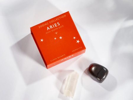 Aries Zodiac Mini Crystal Pack Supply